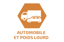 automobile et poids lourd